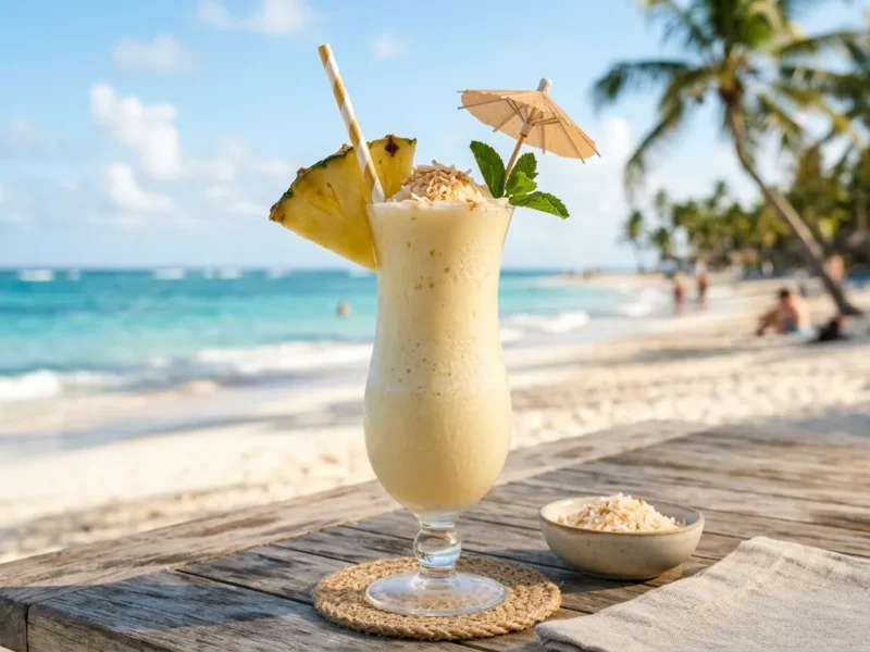 Shake de Coco e Abacaxi: Receita Fit, Refrescante e Rica em Proteínas